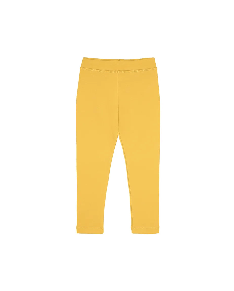 Little Girls Basic Solid Full Length Cotton Soft Legging