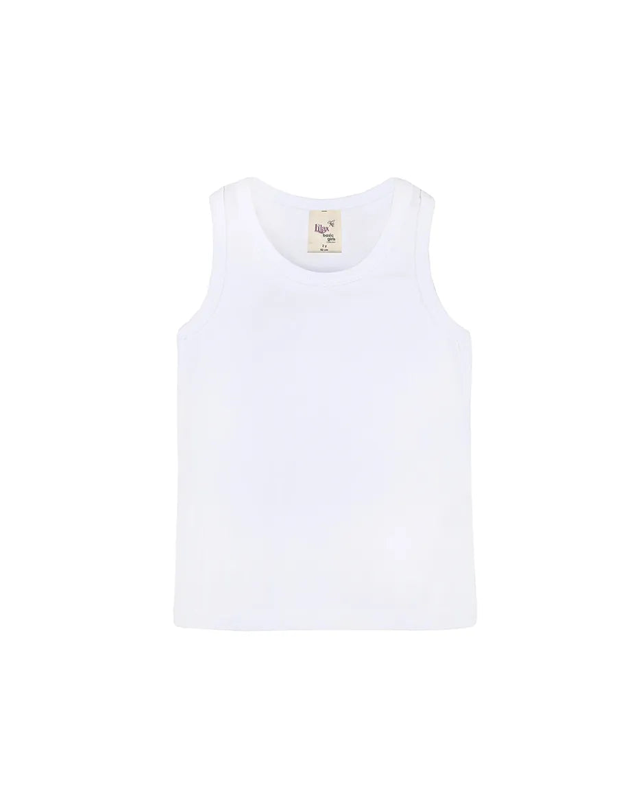 Big Girl Cotton Basic Racerback Tanktop