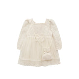 Girls' Special Occasion Dress with Matching Bag