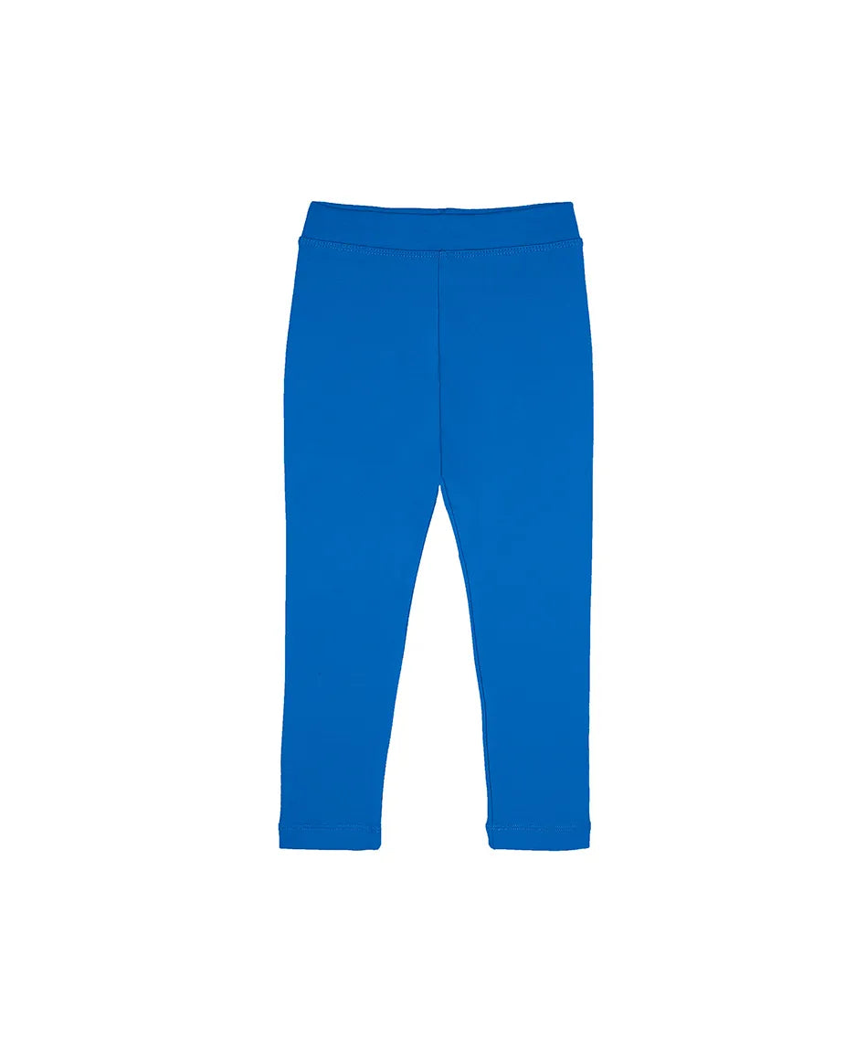 Little Girls Basic Solid Full Length Cotton Soft Legging