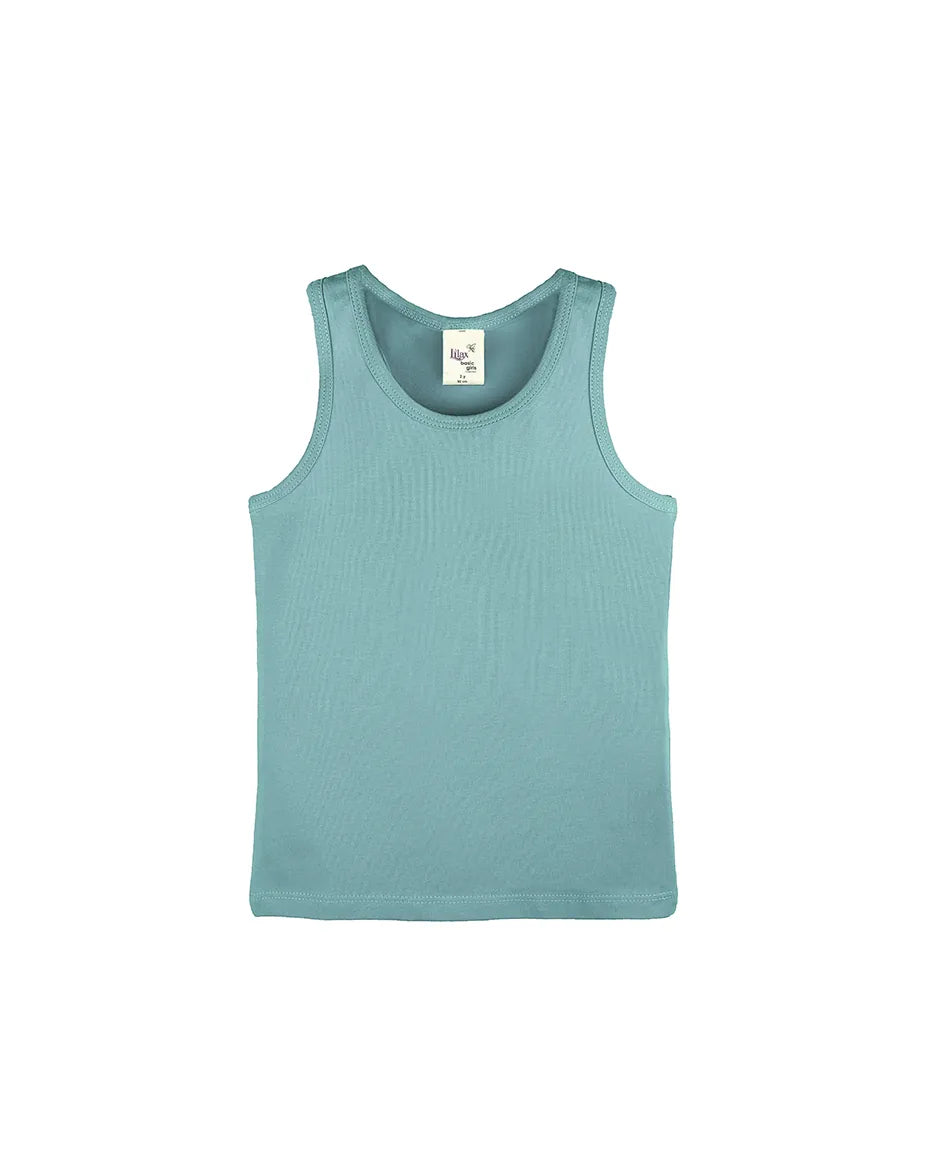 Big Girl Cotton Basic Racerback Tanktop