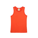 Girls' Soft Solid Cotton Blend Racerback Tank Top