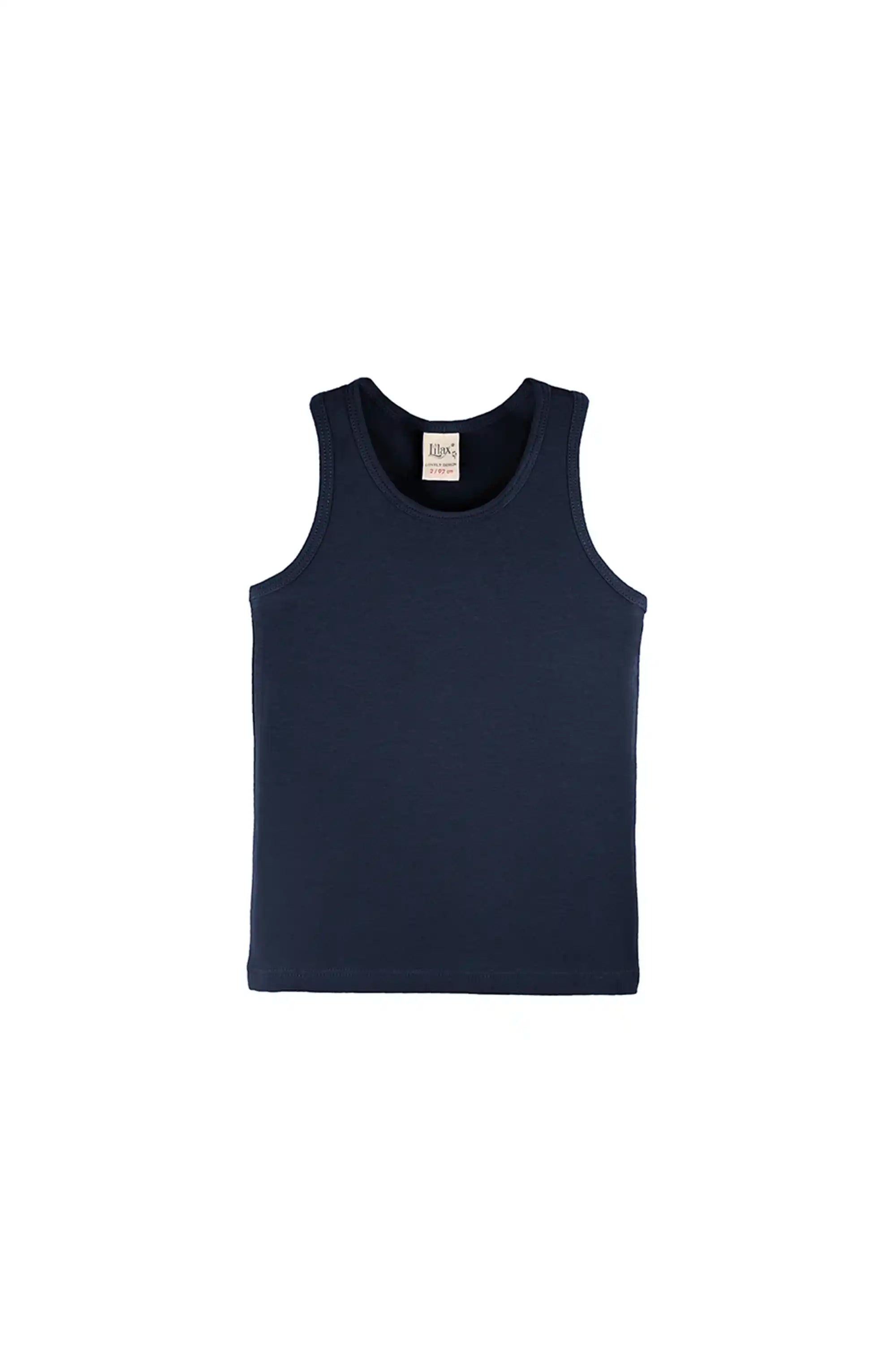 Girls' Soft Solid Cotton Blend Racerback Tank Top