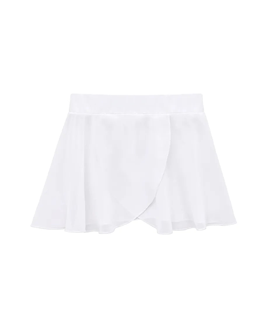 Girls Ballet Skirt Chiffon Wrap/Pull-On Dance Skirt