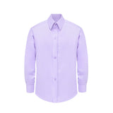Boys' Button Down Shirt Solid Long Sleeve Dress Shirt