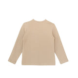 Little Girls Cotton Long Sleeve Basic Crewneck T-Shirt