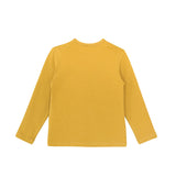 Little Girls Cotton Long Sleeve Basic Crewneck T-Shirt