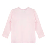 Little Girls Cotton Long Sleeve Basic Crewneck T-Shirt