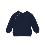 Baby Ribbed Side-Buttoned Sweater Set