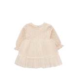 Baby Girl Dress Long Sleeve, Baby Princess Dress with Headband