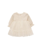Baby Girl Long Sleeve Princess Dress with Headband