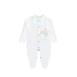 Newborn Baby 3-Piece Cotton Jeweled Layette Set