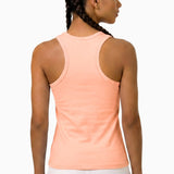 Girls' Soft Solid Cotton Blend Racerback Tank Top
