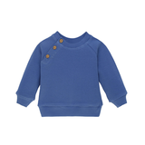 Baby Ribbed Side-Buttoned Sweater Set