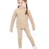 Big Girls Cotton Crewneck Basic T-Shirt & Leggings Set