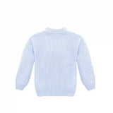 Lilax Little Boys Basic Long Sleeve V-Neck Classic Knit Cardigan Sweater