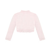 Girls' Bolero Cardigan Shrug Knit Long Sleeve Button Closure