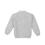 Lilax Little Boys Basic Long Sleeve V-Neck Classic Knit Cardigan Sweater