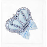 Soft Cotton Swaddle Receiving Blanket for Newborn Baby Boy's Crown Jewels 34 X 30