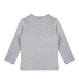 Little Girls Cotton Long Sleeve Basic Crewneck T-Shirt