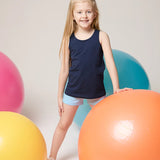 Little Girl Cotton Basic Solid Short