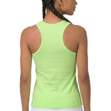 Girls' Soft Solid Cotton Blend Racerback Tank Top