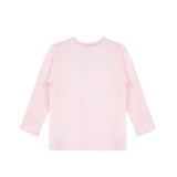 Little Girls Cotton Long Sleeve Basic Crewneck T-Shirt
