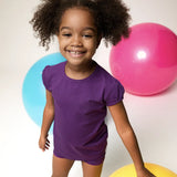 Little Girl Cotton Basic Solid Short