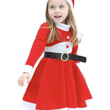 Toddler Christmas Santa Dress Set