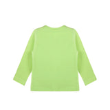Little Girls Cotton Long Sleeve Basic Crewneck T-Shirt