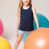 Girls' Basic Solid Soft Dance Short for Gymnastics or Under Skirts