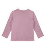 Little Girls Cotton Long Sleeve Basic Crewneck T-Shirt
