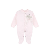 Newborn Baby 3-Piece Cotton Jeweled Layette Set