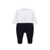 Baby Boy Gentleman Tuxedo Footie