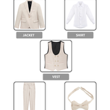 Boys Communion Dress Clothes Kids Wedding Ring Bearer Outfit