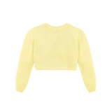 Baby Flower Detailed Buttoned Bolero Cardigan