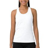 Girls' Soft Solid Cotton Blend Racerback Tank Top