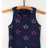 Girls' Soft Solid Cotton Blend Racerback Tank Top