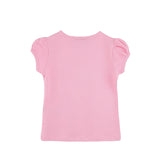 Baby Cotton Puff Sleeve Basic Crewneck T-Shirt