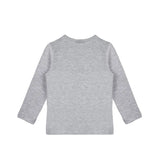 Little Girls Cotton Long Sleeve Basic Crewneck T-Shirt