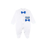 Newborn Baby 4-Piece Cotton Crown Layette Gift Set