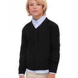 Boys Classic Knit V-Neck Cardigan Sweater