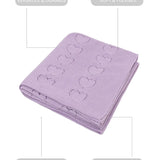Baby Girl Cotton Knit Heart Receiving Blanket