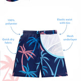Lilax Boys Swim Trunks Toddler Boy Swim Shorts Bathing Suit Swimwear