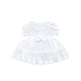 Baby Girls' Baptism Lace Floral Embroidered Dress