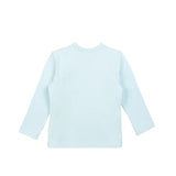 Little Girls Cotton Long Sleeve Basic Crewneck T-Shirt