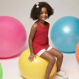 Girls' Soft Solid Cotton Blend Racerback Tank Top / 8 to 10 Years