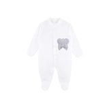 Newborn Baby 4-Piece Cotton Crown Layette Gift Set
