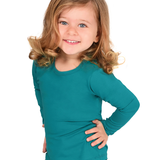 Baby Cotton Long Sleeve Basic Crewneck T-Shirt