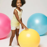 Little Girl Cotton Basic Solid Short